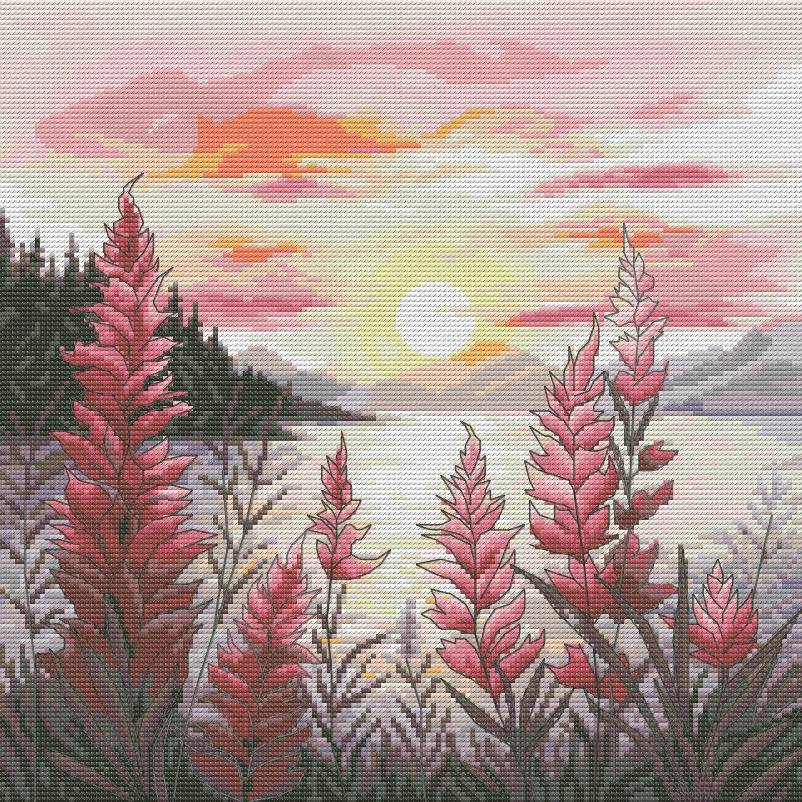 Ruby sunset